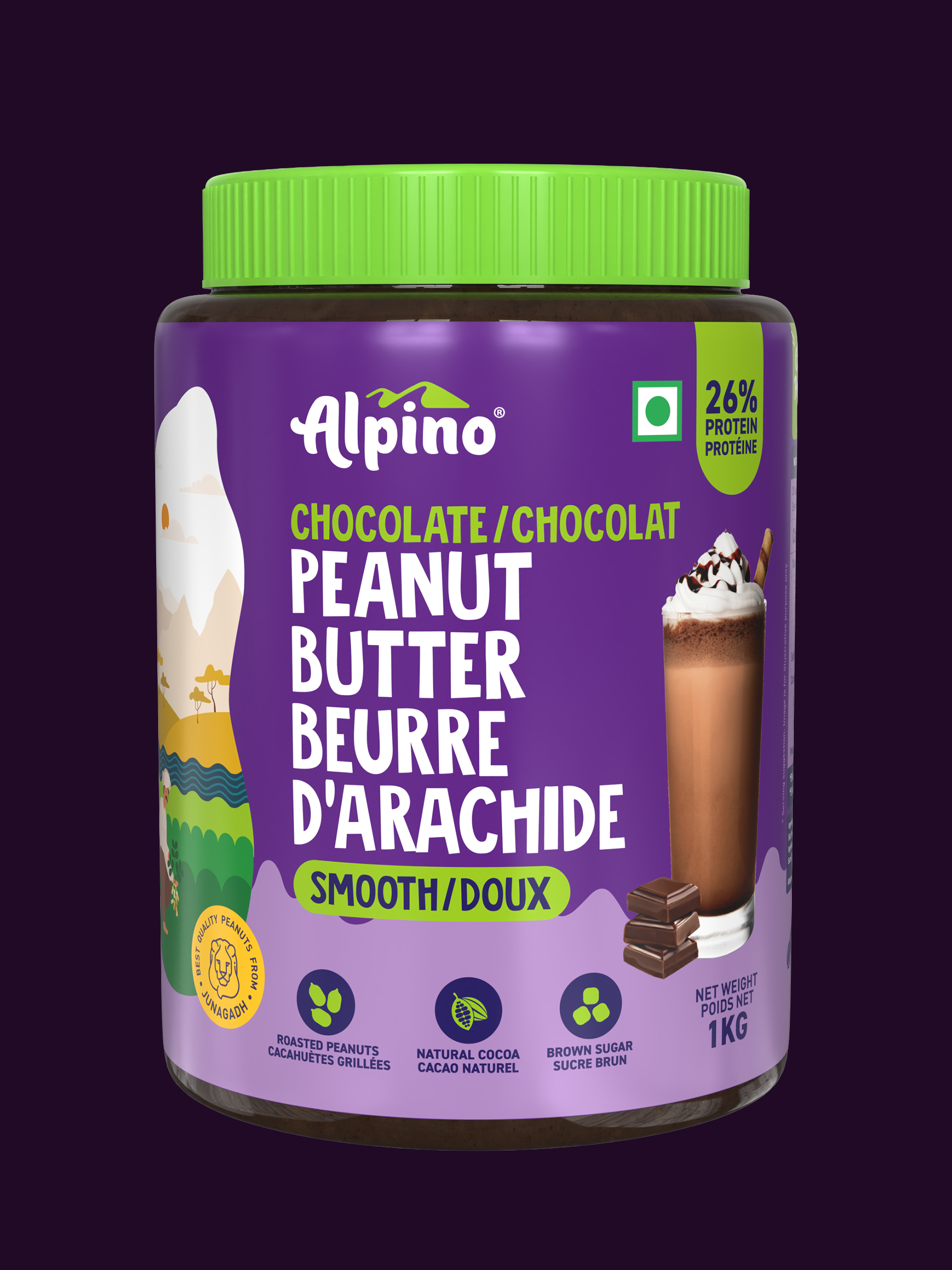 Alpino Chocolate Peanut Butter Smooth-4