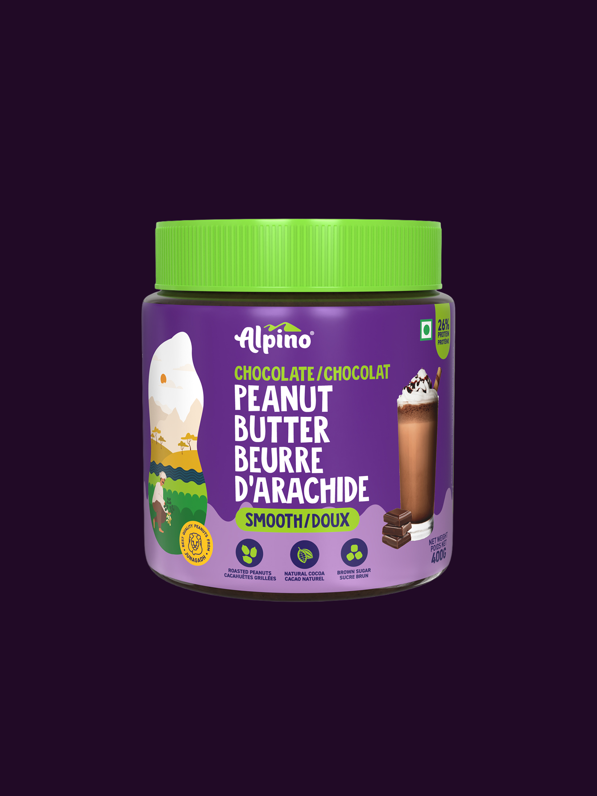 Alpino Chocolate Peanut Butter Smooth