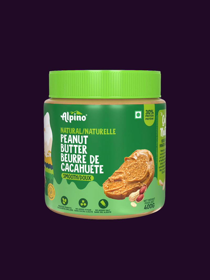 Alpino Natural Peanut Butter Smooth-1