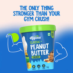 Classic Peanut Butter Crunch | 90% Roasted Peanuts | High Protein Peanut Butter Crunchy | Gluten-Free | Vegan-5