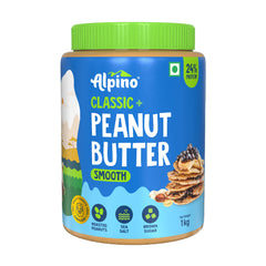 Classic Peanut Butter Smooth | 90% Roasted Peanuts | High Protein Peanut Butter Smoothy | Gluten-Free | Vegan-1