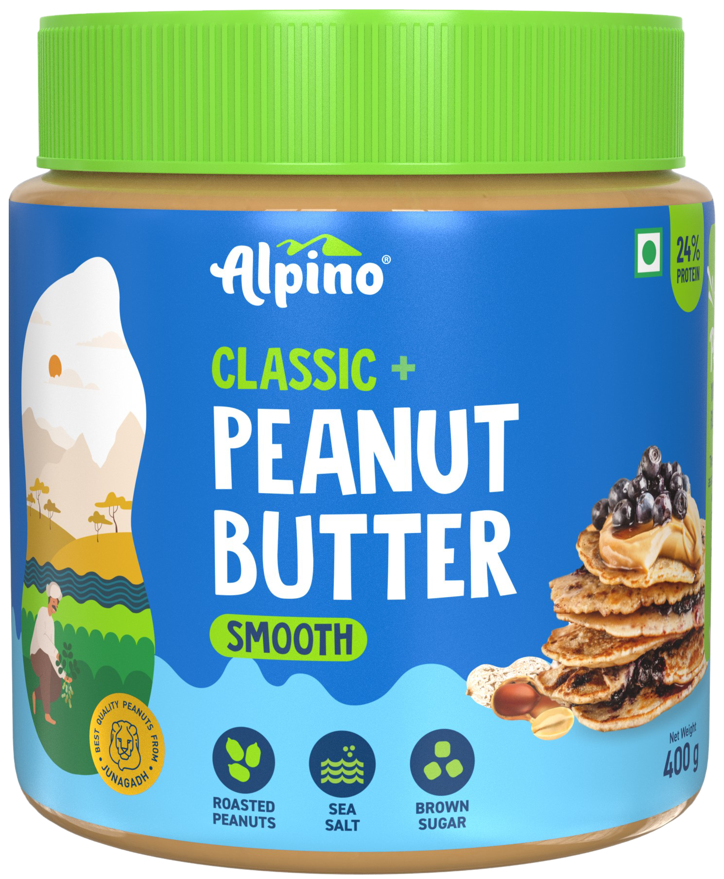 Classic Protein Combo -Classic Peanut Butter Smooth 1 KG + Super Muesli Nut Delight 400 G-3