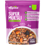 Chocolate Muesli with Almonds & Peanuts, 750 g | Alpino