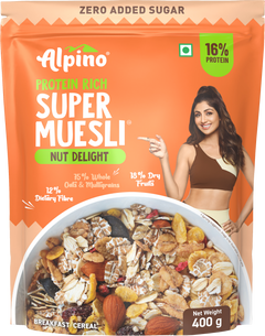 Classic Protein Combo -Classic Peanut Butter Smooth 1 KG + Super Muesli Nut Delight 400 G-2