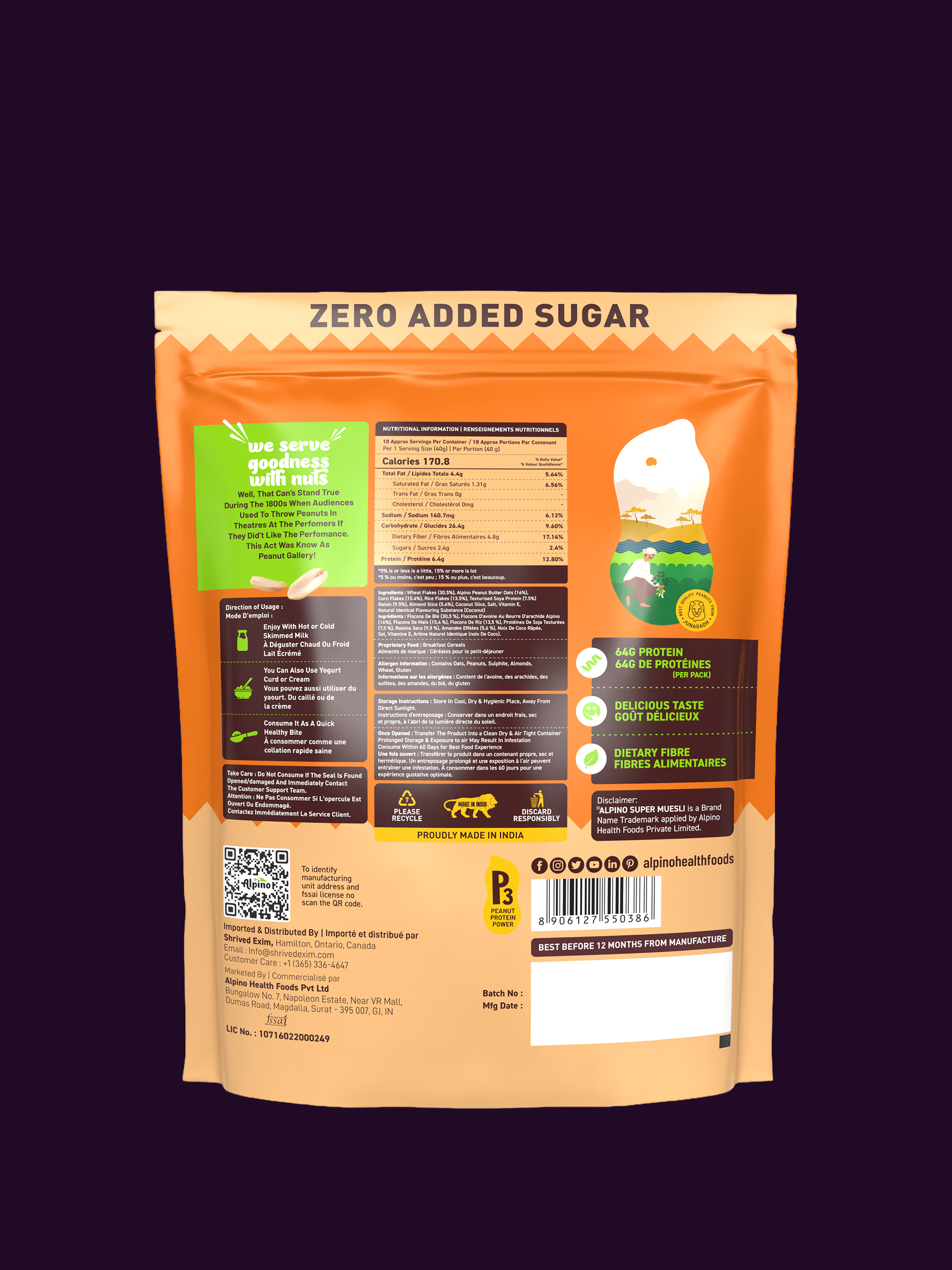 Alpino Super Muesli Nut Delight-2