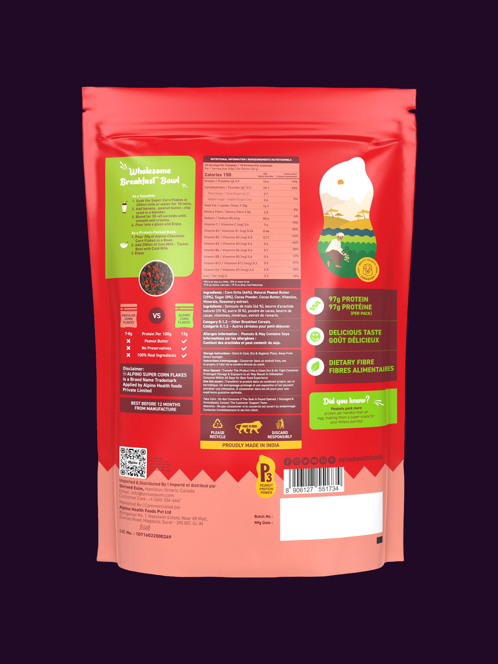 Alpino Super Corn Flakes Chocolate-2