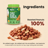 Natural Peanut Butter, No Sugar or Salt Added | Alpino