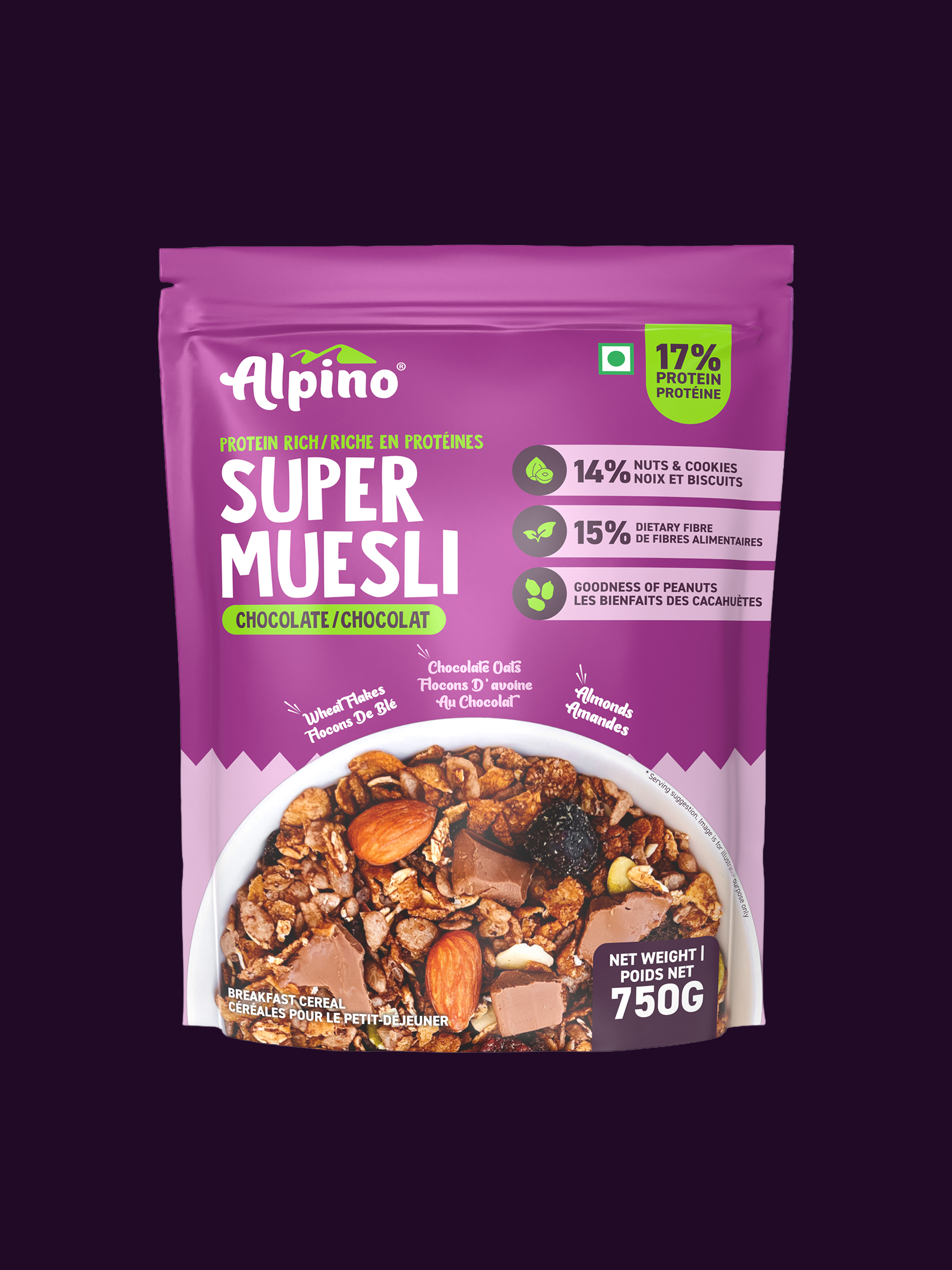 Alpino Super Muesli Chocolate-1