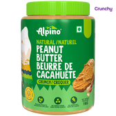 Natural Peanut Butter, No Sugar or Salt Added | Alpino