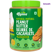 Natural Peanut Butter, No Sugar or Salt Added | Alpino